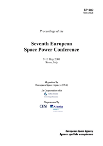 7th European Space Power Conference