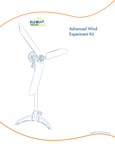 Advanced Wind Experiment Kit