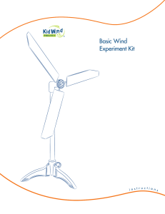 Basic Wind Experiment Kit - Blogging at Oregon State University