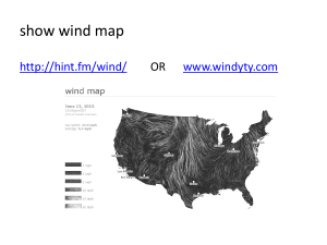 show wind map - Delaware Sea Grant