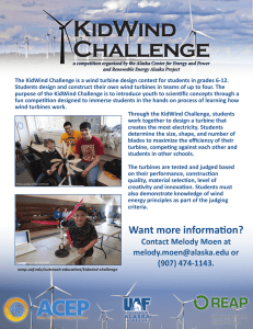 KidWind Challenge - Renewable Energy Alaska Project