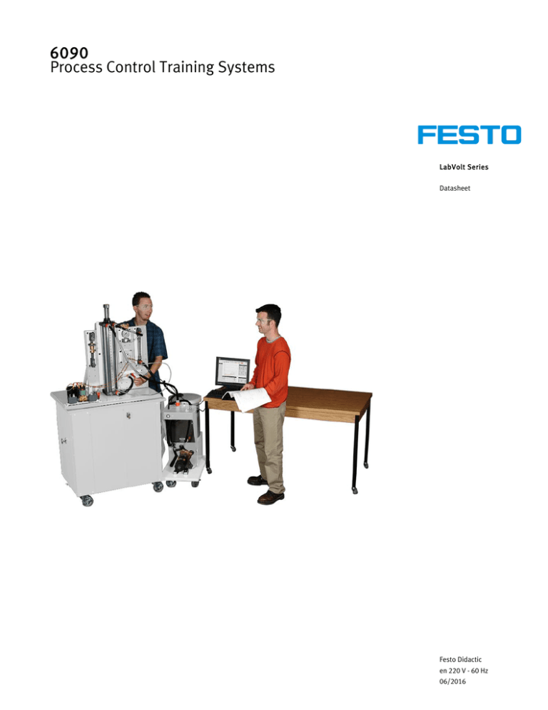 Process Control Training Systems, Model 6090 LabVolt