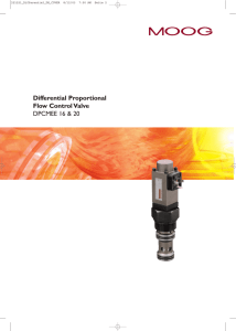 DPCMEE Flow Control Valve Datasheet