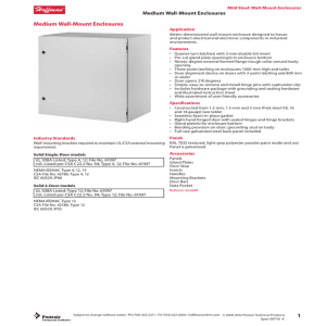 Medium WallMount Enclosures