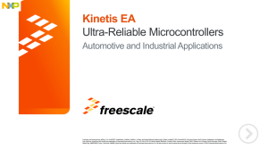 Kinetis EA Ultra-Reliable MCUs