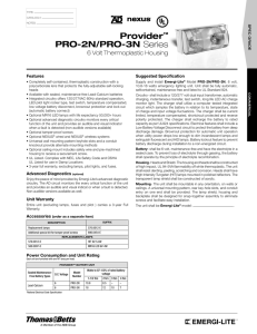 Provider™ PRO-2N/PRO-3N Series