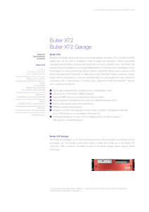 Butler XT2 - Catalogue