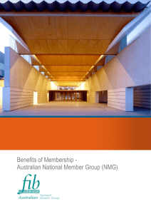 Australian National Member Group (NMG)