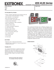 VEX-EL95 Series