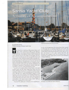 read article - Sarnia Yacht Club