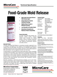 Food-Grade Mold Release