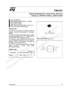 TSH151 - STMicroelectronics