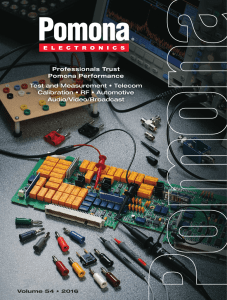 Electronic Catalog - Pomona Electronics