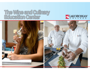 The Wine and Culinary Education Center
