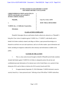 Page 1 of 20 IN THE UNITED STATES DISTRICT COURT