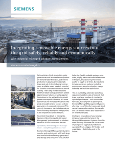 Integrating renewable energy sources into the grid safely