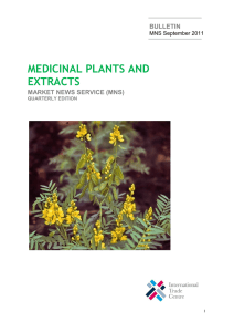 medicinal plants and extracts
