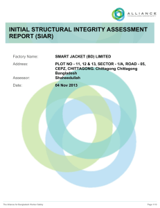 Structural Safety Inspection Report