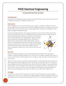Fundamental Electrical Concepts
