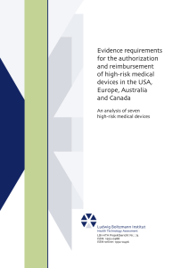 Evidence requirements for the authorization and reimbursement of