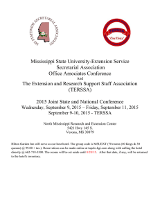 Mississippi State University-Extension Service Secretarial