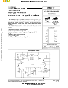 Automotive 12V ignition driver