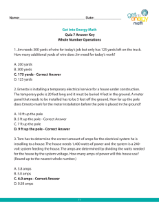 Get Into Energy Math Quiz 7 Answer Key Whole Number Operations