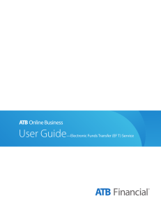 User Guide - ATB Financial