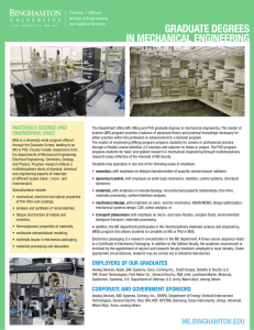 graduate degrees in mechanical engineering