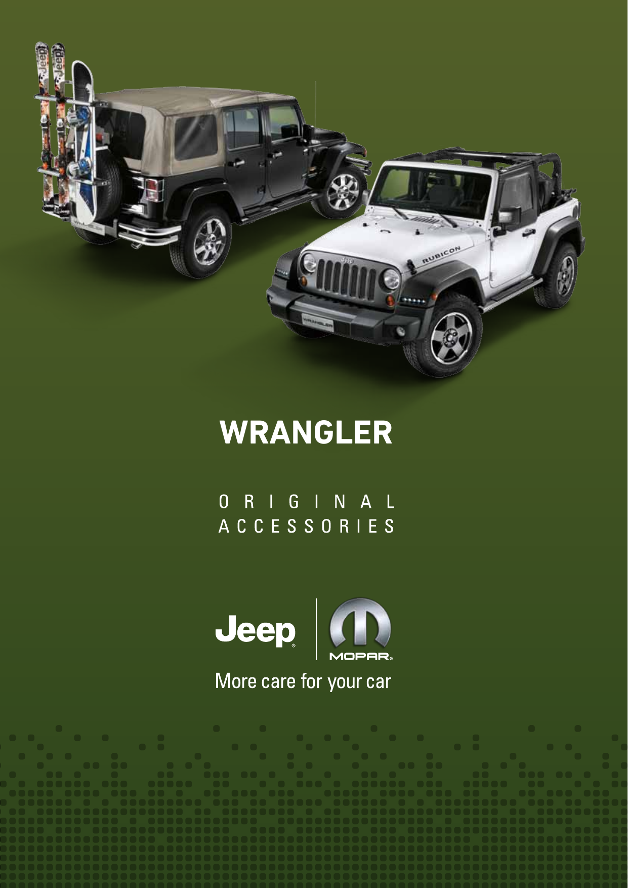 Jeep Wrangler "The Adventure Begins Here" Logo Spare Tire Cover Mopar OEM 