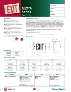 Technical Datasheet - Nedco