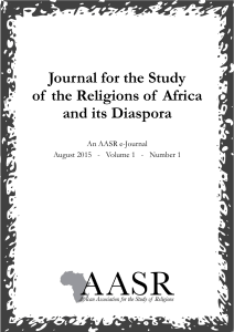 Volume 1, Issue 1 (August 2015) - The African Association for the