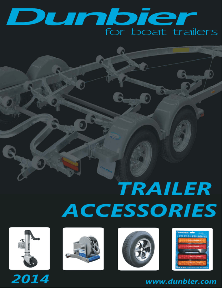 trailer accessories Dunbier Marine Products