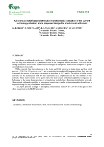 202 Amorphous metal-based distribution transformers