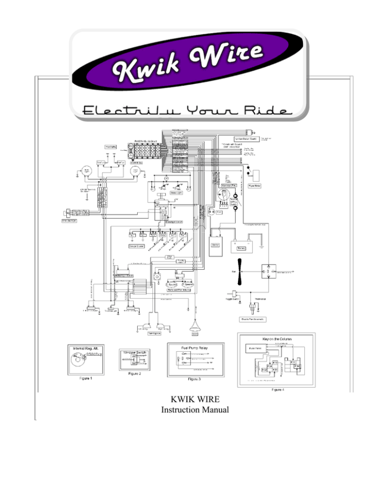 Kwik Wire Wiring Harness Instruction Manual