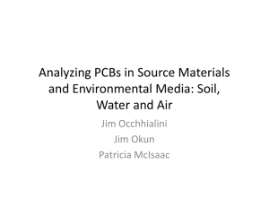 Analyzing PCBs in Source Materials and Environmental
