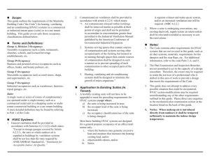 Heating, Ventilating, and Air Conditioning