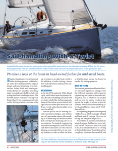Sail-handling with a Twist