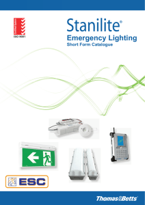 Emergency Lighting - Electrical Supply Corp