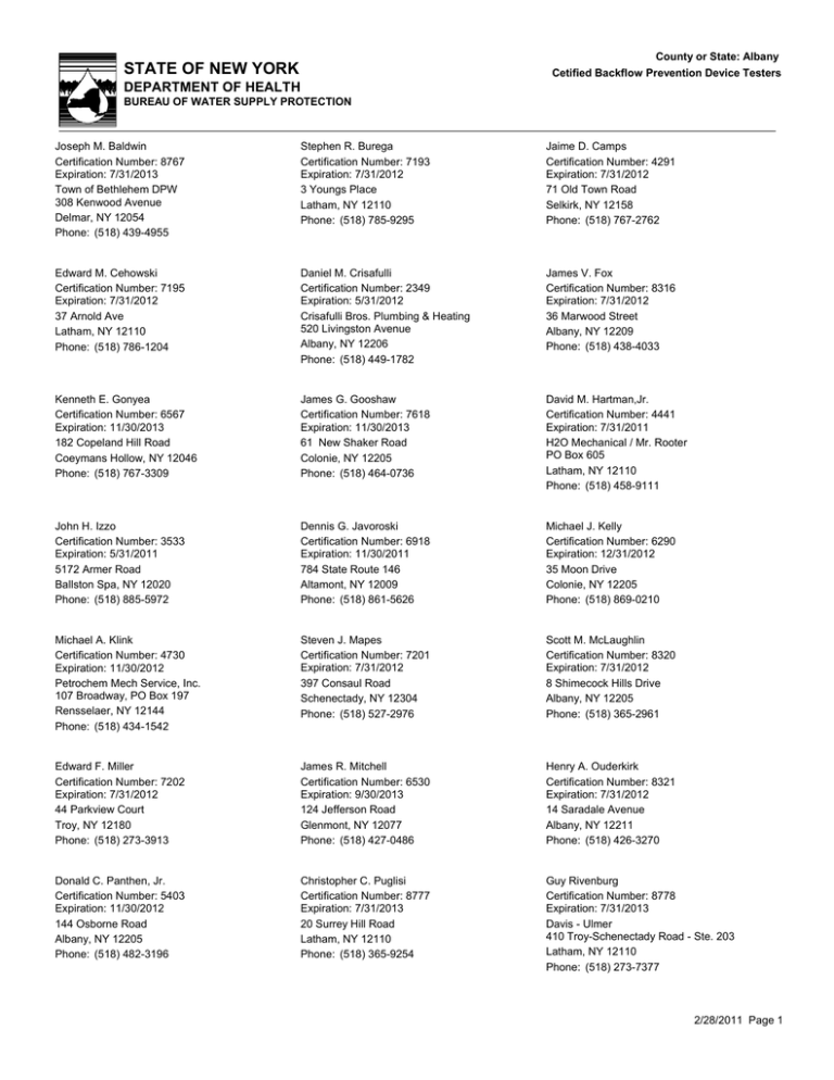 state of new york Water Authority of Great Neck North