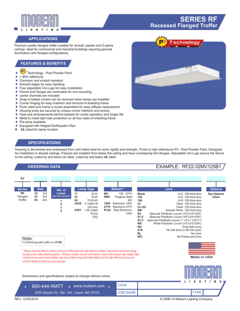 Series Rf Mobern Lighting