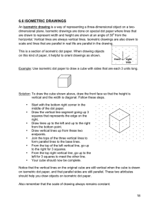 Isometric Drawings Assignment: Practice & Analysis