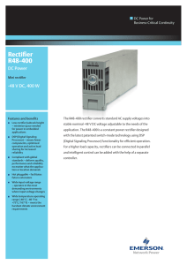 Rectifier R48-400