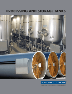 PR-1316-5 Mueller Processing and Storage Tanks