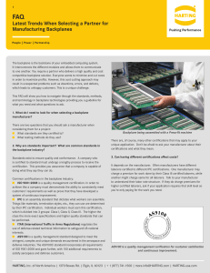 Latest Trends When Selecting a Partner for Manufacturing Backplanes