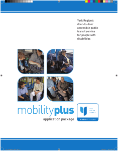 Mr. - York Region Transit / Mobility Plus
