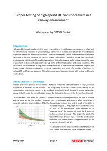 Proper testing of high-speed DC circuit