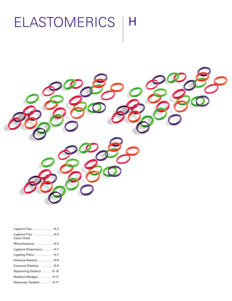 Elastomerics Henry Schein Orthodontics