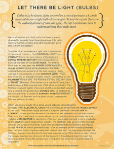 let there be light (bulbs)