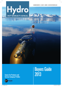 Buyers Guide 2013 - Geomares Publishing